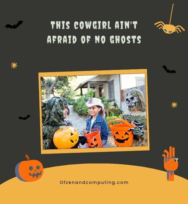 Sottotitoli di Halloween da cowgirl per Instagram (2024)