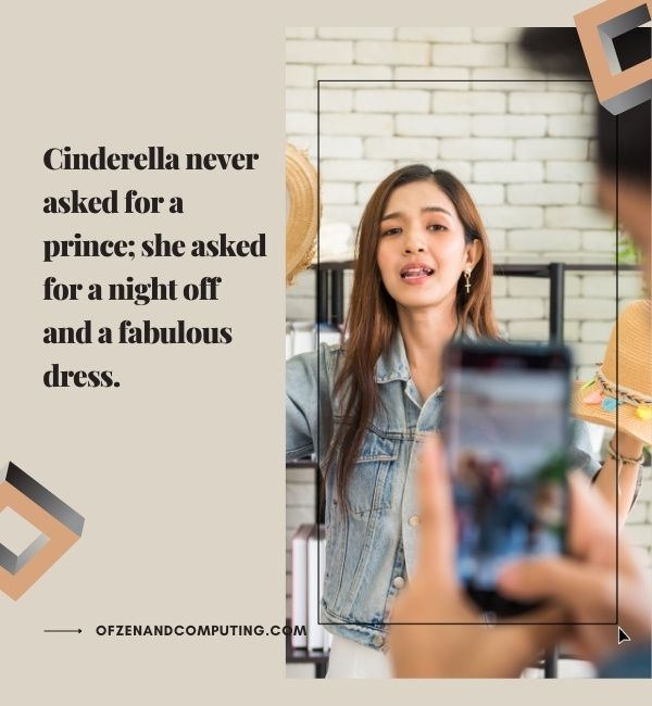 Mode-Blogger-Untertitel für Instagram (2024)
