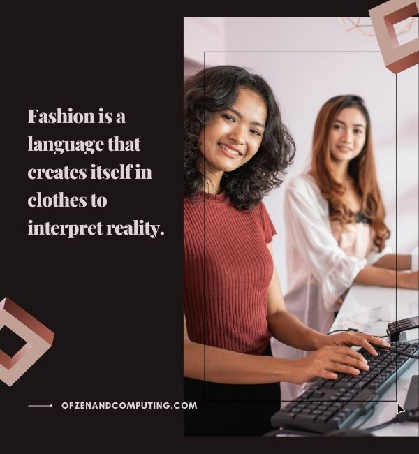 Mode-Instagram-Untertitel für Unternehmen (2024)