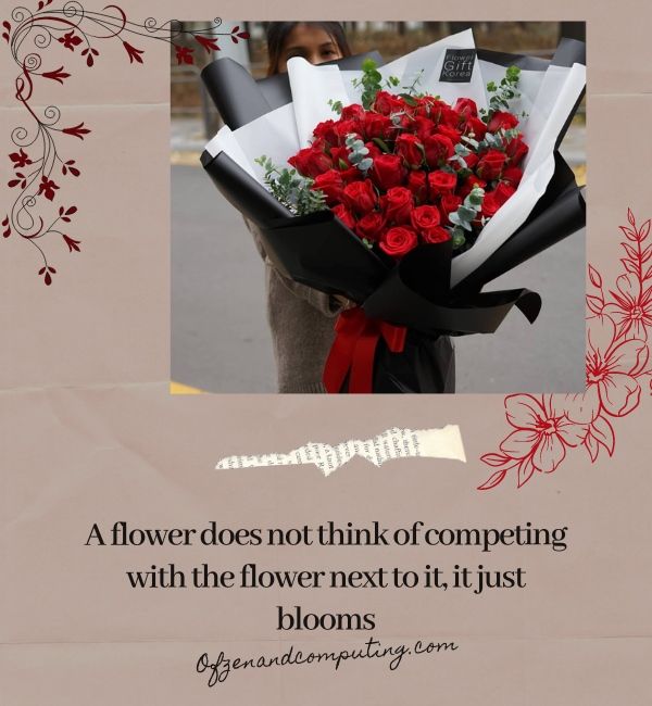 Bildunterschriften für Blumengeschenke für Instagram (2024)