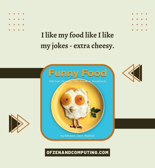 Leyendas divertidas de comida para Instagram