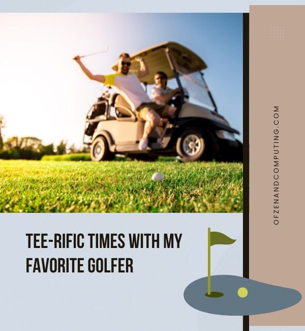 Golf Couple -tekstit Instagramiin (2024)
