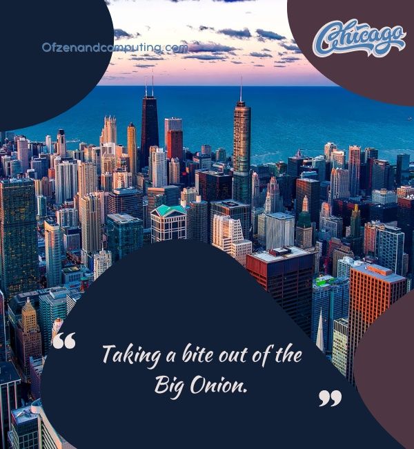 Buone didascalie di Chicago per Instagram (2023)
