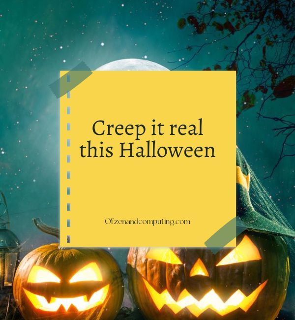 Dobre napisy na Halloween na Instagram