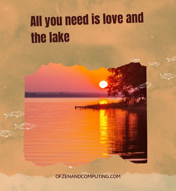 تسميات توضيحية لبحيرة جيدة على Instagram (2024)
