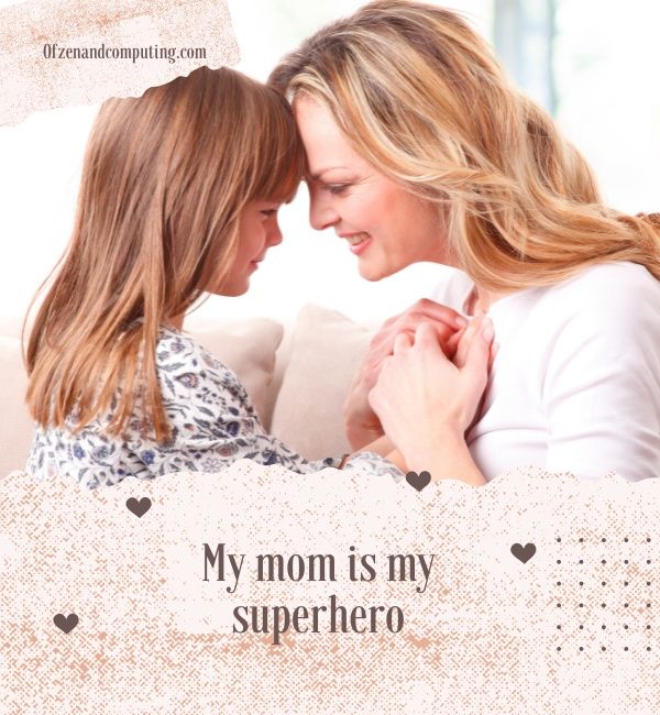 Заголовок в Instagram для материнской любви (2023)