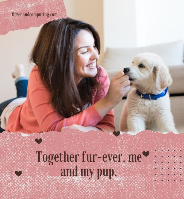 คำบรรยาย Instagram สำหรับ Puppy Love (2023)