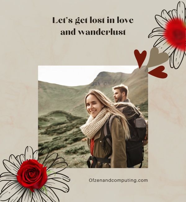 Légendes Instagram pour voyager avec son petit ami (2024)