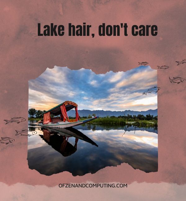 Kapsyen Instagram Lake Day (2024)