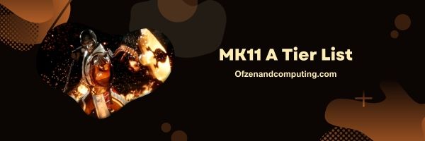 MK11 รายการระดับ: แข็งแกร่งและเชื่อถือได้