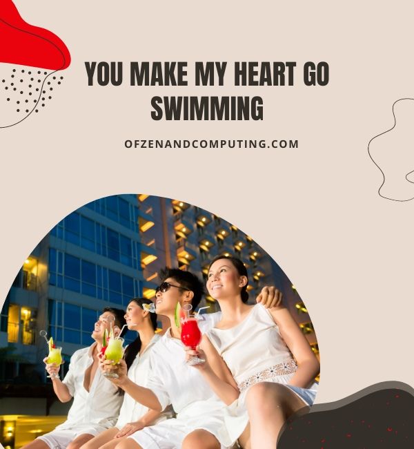 Légendes de couple de piscine pour Instagram (2023)