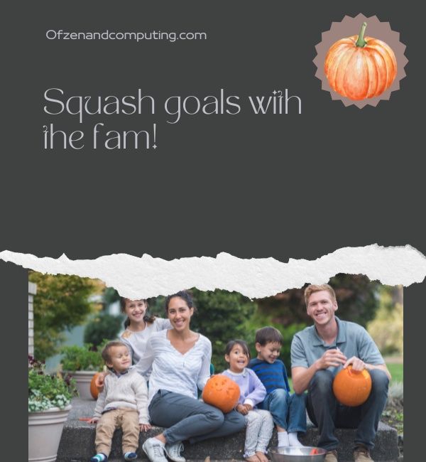 Pumpkin Patch Instagram-bijschriften voor familie (2023)