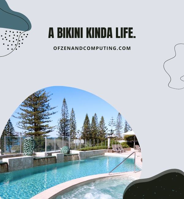 Légendes de piscine impertinentes pour Instagram (2023)