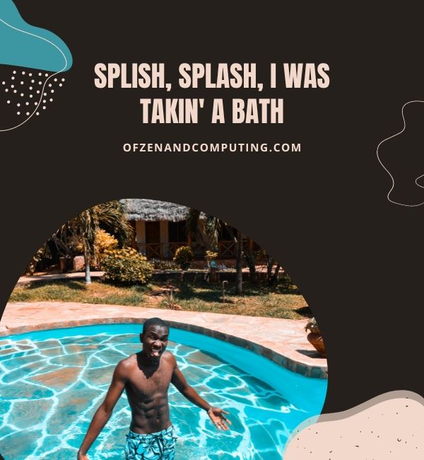 Légendes courtes de la piscine pour Instagram (2023)