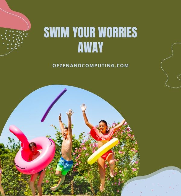 Bijschriften voor zomerzwembaden voor Instagram (2023)