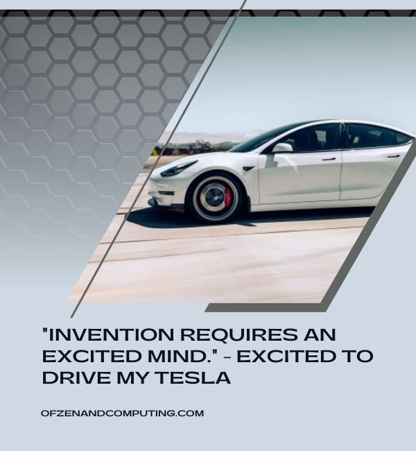 Подписи к цитатам Tesla для Instagram (2023)