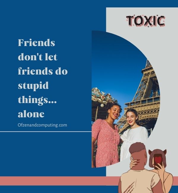 Giftige Instagram-Untertitel für Freunde (2024)
