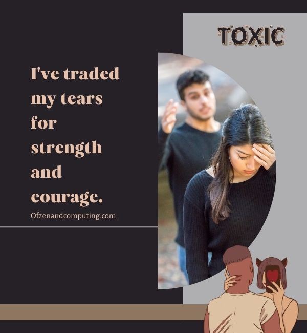 Toxic Relationship -tekstit Instagramiin (2024)