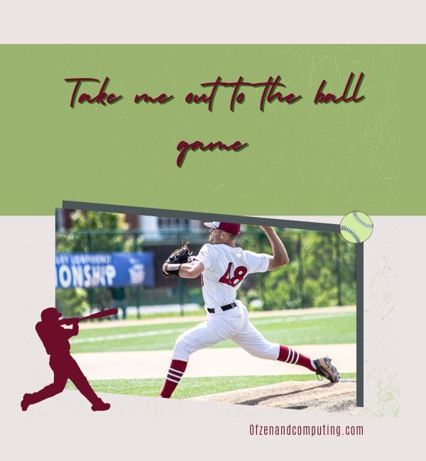 Witzige Baseball-Untertitel für Instagram (2023)