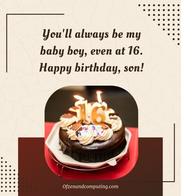Oğul İçin 16. Doğum Günü Instagram Altyazıları (2023)