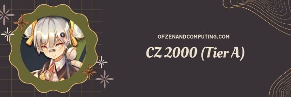 CZ2000 (Tier A)