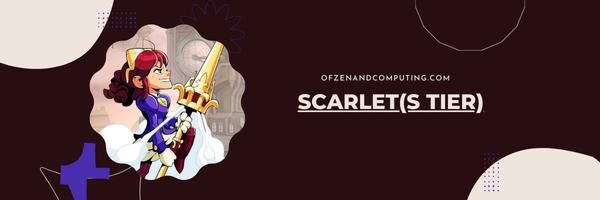 Scarlet (S-laag)