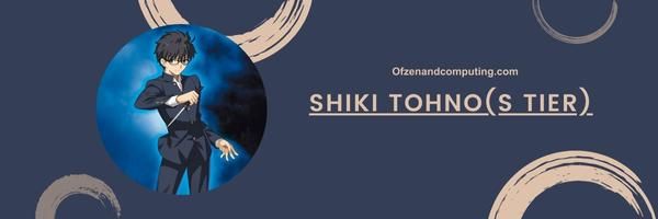 Shiki Tohno (S-niveau)