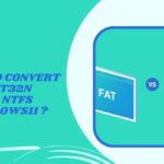 كيفية تحويل FAT32N إلى NTFS WINDOWS 11