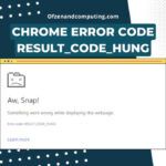 Korjaa Google Chromen virhekoodi RESULT_CODE_HUNG kohteessa [cy]