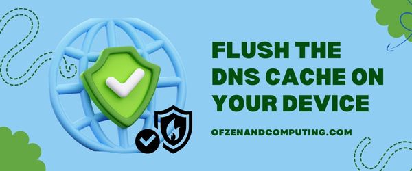 Очистите кэш DNS на вашем устройстве — исправьте код ошибки Diablo 4 34202