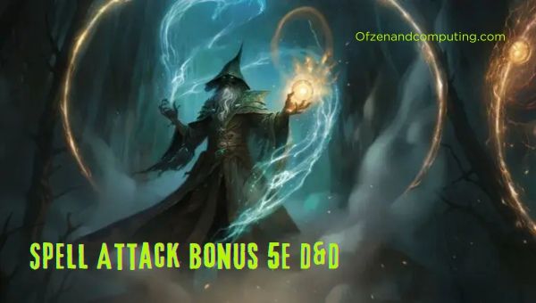 Spell Attack-bonus 5E D&D