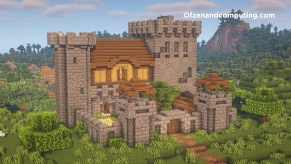 Замок выживания в Minecraft