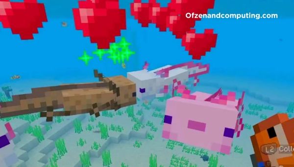 วิธีผสมพันธุ์ Axolotls ใน Minecraft