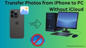Transferir fotos do iPhone para o PC sem iCloud